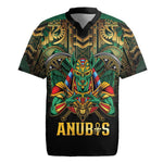 Ancient Egypt Rugby Jersey Anubis Egyptian