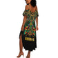 Ancient Egypt Summer Maxi Dress Anubis Egyptian