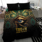 Egypt Eye of Horus Bedding Set Golden Ancient Egypt Pattern