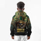 Egypt Eye of Horus Kid Hoodie Golden Ancient Egypt Pattern