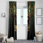 Egypt Eye of Horus Window Curtain Golden Ancient Egypt Pattern