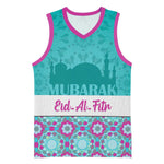 Personalised Eid al-Fitr Basketball Jersey Eid Mubarak LT15