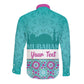 Personalised Eid al-Fitr Long Sleeve Button Shirt Eid Mubarak