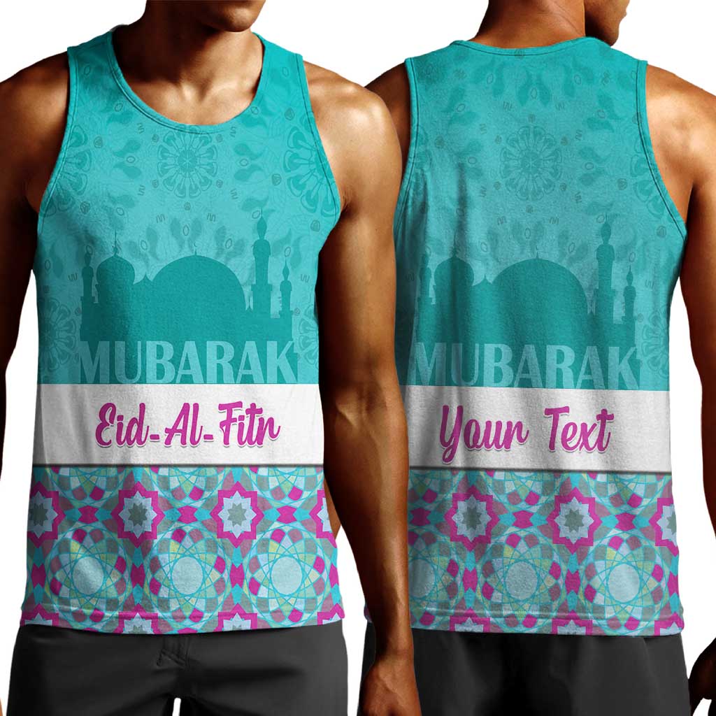 Personalised Eid al-Fitr Men Tank Top Eid Mubarak