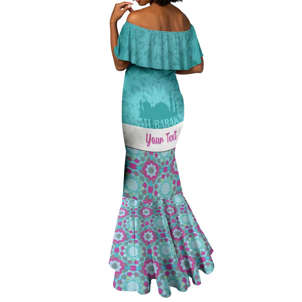 Personalised Eid al-Fitr Mermaid Dress Eid Mubarak