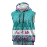 Personalised Eid al-Fitr Sleeveless Zip Hoodie Eid Mubarak - African Pride