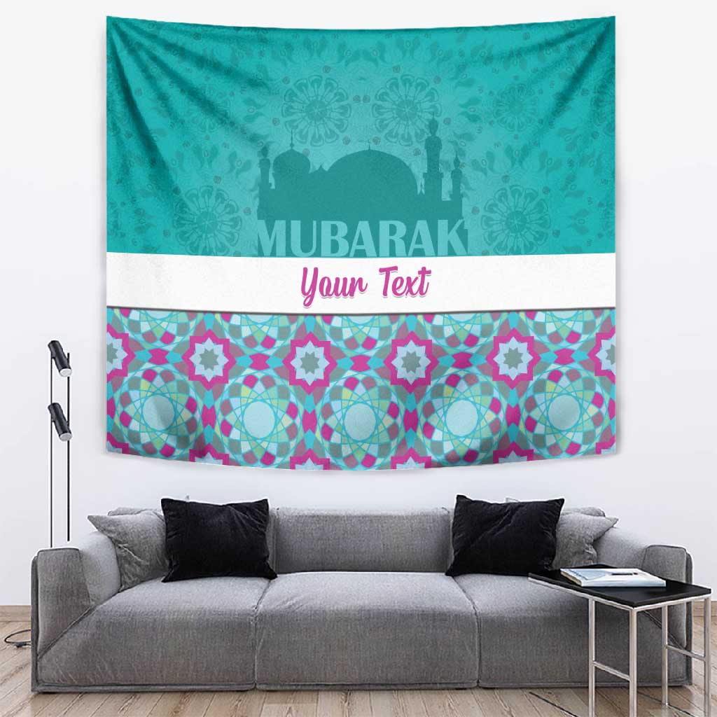 Personalised Eid al-Fitr Tapestry Eid Mubarak