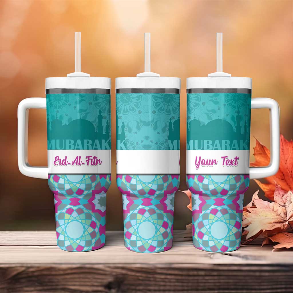 Personalised Eid al-Fitr Tumbler With Handle Eid Mubarak
