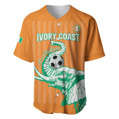 Custom Cote dIvoire Football Baseball Jersey Les Elephants