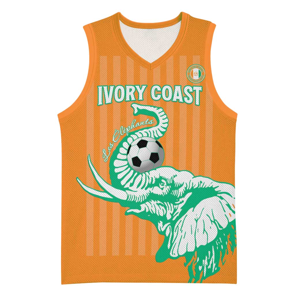 Custom Cote dIvoire Football Basketball Jersey Les Elephants LT15