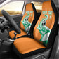 Custom Cote dIvoire Football Car Seat Cover Les Elephants