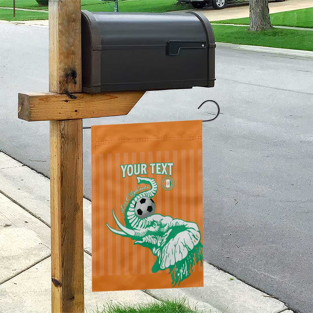 Custom Cote dIvoire Football Garden Flag Les Elephants