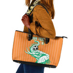 Custom Cote dIvoire Football Leather Tote Bag Les Elephants