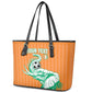Custom Cote dIvoire Football Leather Tote Bag Les Elephants