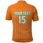 Custom Cote dIvoire Football Polo Shirt Les Elephants