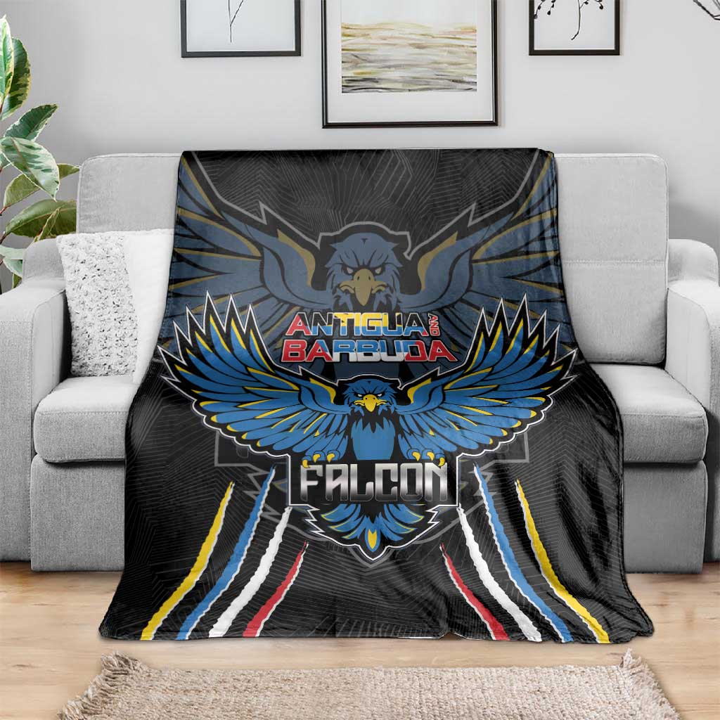 Antigua and Barbuda Cricket Blanket Go Falcons - African Pride