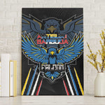 Antigua and Barbuda Cricket Canvas Wall Art Go Falcons - African Pride