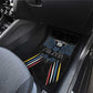 Antigua and Barbuda Cricket Custom Car Mats Go Falcons - African Pride