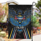 Antigua and Barbuda Cricket Garden Flag Go Falcons - African Pride