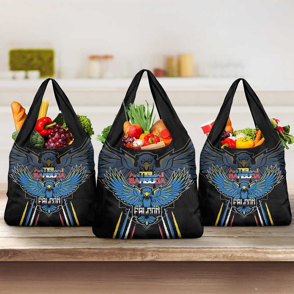 Antigua and Barbuda Cricket Grocery Bag Go Falcons - African Pride