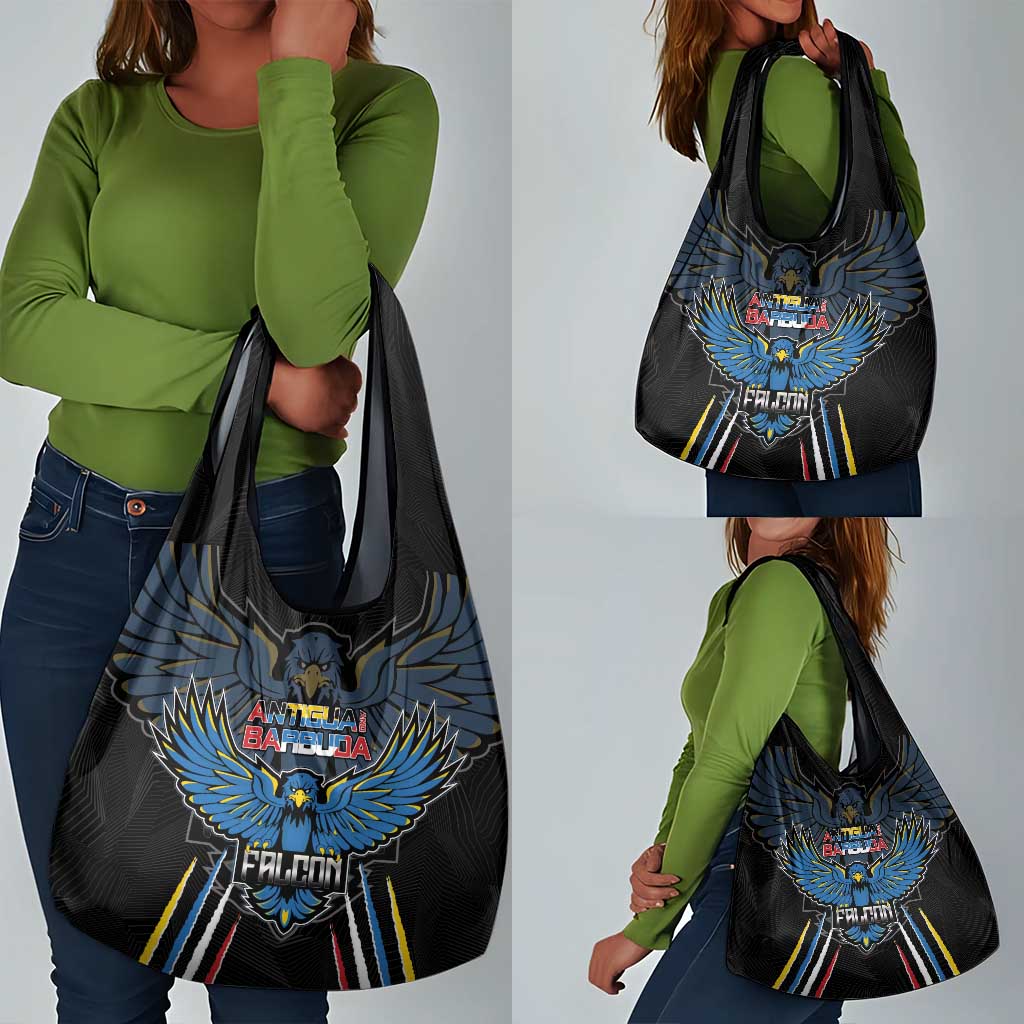 Antigua and Barbuda Cricket Grocery Bag Go Falcons - African Pride