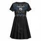 Antigua and Barbuda Cricket Custom Kid Short Sleeve Dress Go Falcons - African Pride