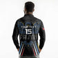 Antigua and Barbuda Cricket Custom Long Sleeve Polo Shirt Go Falcons - African Pride