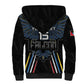 Antigua and Barbuda Cricket Custom Sherpa Hoodie Go Falcons - African Pride