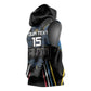 Antigua and Barbuda Cricket Sleeveless Hoodie Go Falcons - African Pride