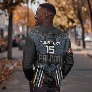 Antigua and Barbuda Cricket Custom Sweatshirt Go Falcons - African Pride