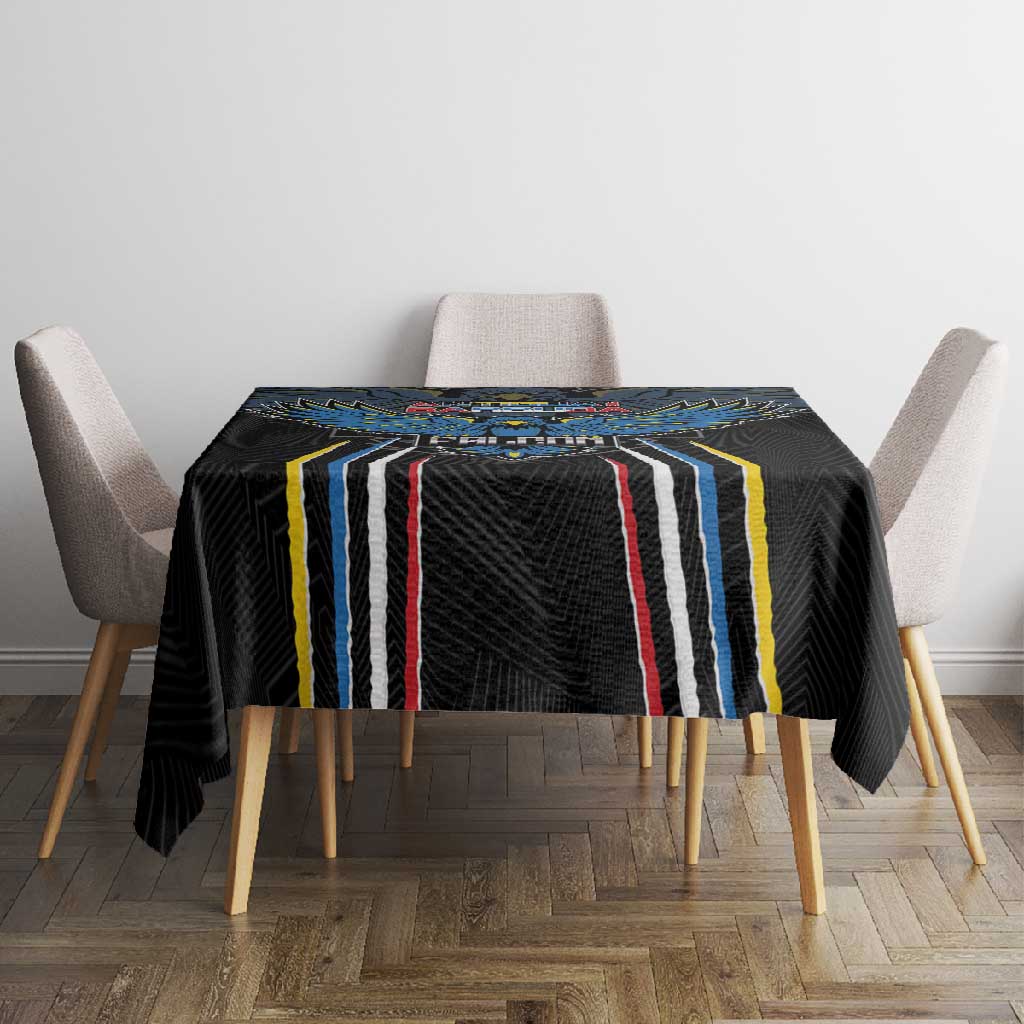Antigua and Barbuda Cricket Tablecloth Go Falcons - African Pride