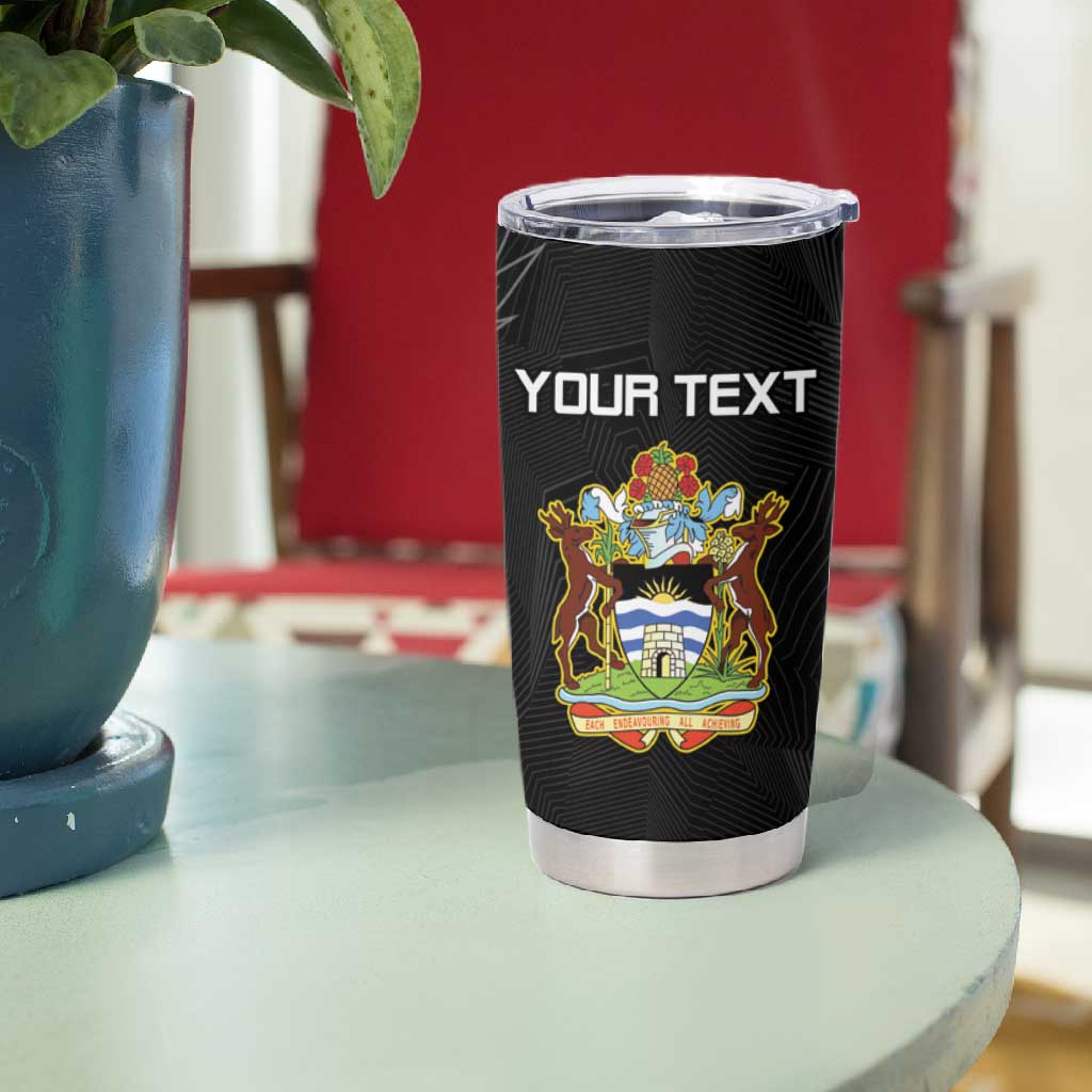 Antigua and Barbuda Cricket Custom Tumbler Cup Go Falcons - African Pride