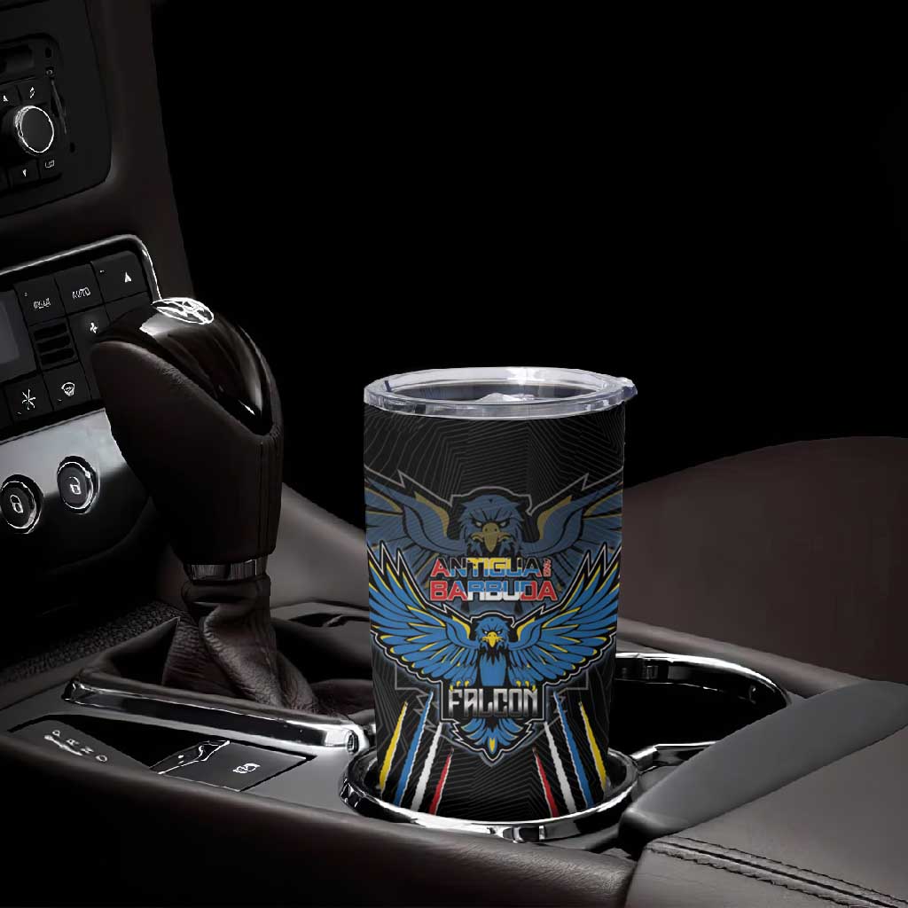 Antigua and Barbuda Cricket Custom Tumbler Cup Go Falcons - African Pride