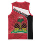 Personalized Haiti 1964 Basketball Jersey Coat Of Arms - Polynesian Style - African Pride