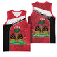 Personalized Haiti 1964 Basketball Jersey Coat Of Arms - Polynesian Style - African Pride