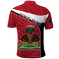 Personalized Haiti 1964 Polo Shirt Coat Of Arms - Polynesian Style - African Pride