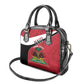Personalized Haiti 1964 Shoulder Handbag Coat Of Arms - Polynesian Style - African Pride