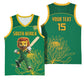 Custom South Africa Basketball Jersey Lion Mascot Proteas Cricket LT15