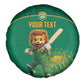 Custom South Africa Spare Tire Cover Lion Mascot Proteas Cricket