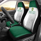 Custom Afro South Africa Cricket Car Seat Cover Go Proteas - African Pattern