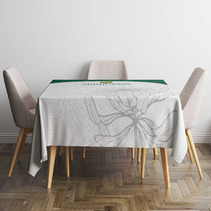 Custom Afro South Africa Cricket Tablecloth Go Proteas - African Pattern