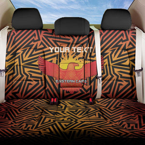 Custom Afro South Africa Cricket Back Car Seat Cover Eastern Cape - Go Sunrisers