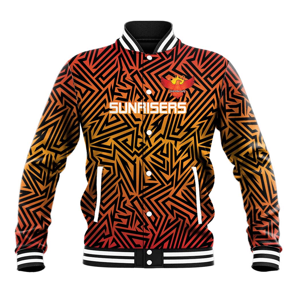 Custom Afro South Africa Cricket Baseball Jacket Eastern Cape - Go Sunrisers