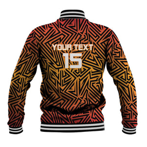 Custom Afro South Africa Cricket Baseball Jacket Eastern Cape - Go Sunrisers