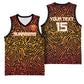Custom Afro South Africa Cricket Basketball Jersey Eastern Cape - Go Sunrisers LT15