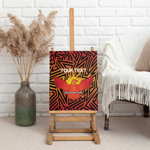 Custom Afro South Africa Cricket Canvas Wall Art Eastern Cape - Go Sunrisers