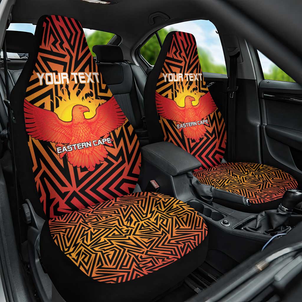 Custom Afro South Africa Cricket Car Seat Cover Eastern Cape - Go Sunrisers