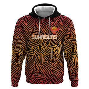 Custom Afro South Africa Cricket Hoodie Eastern Cape - Go Sunrisers