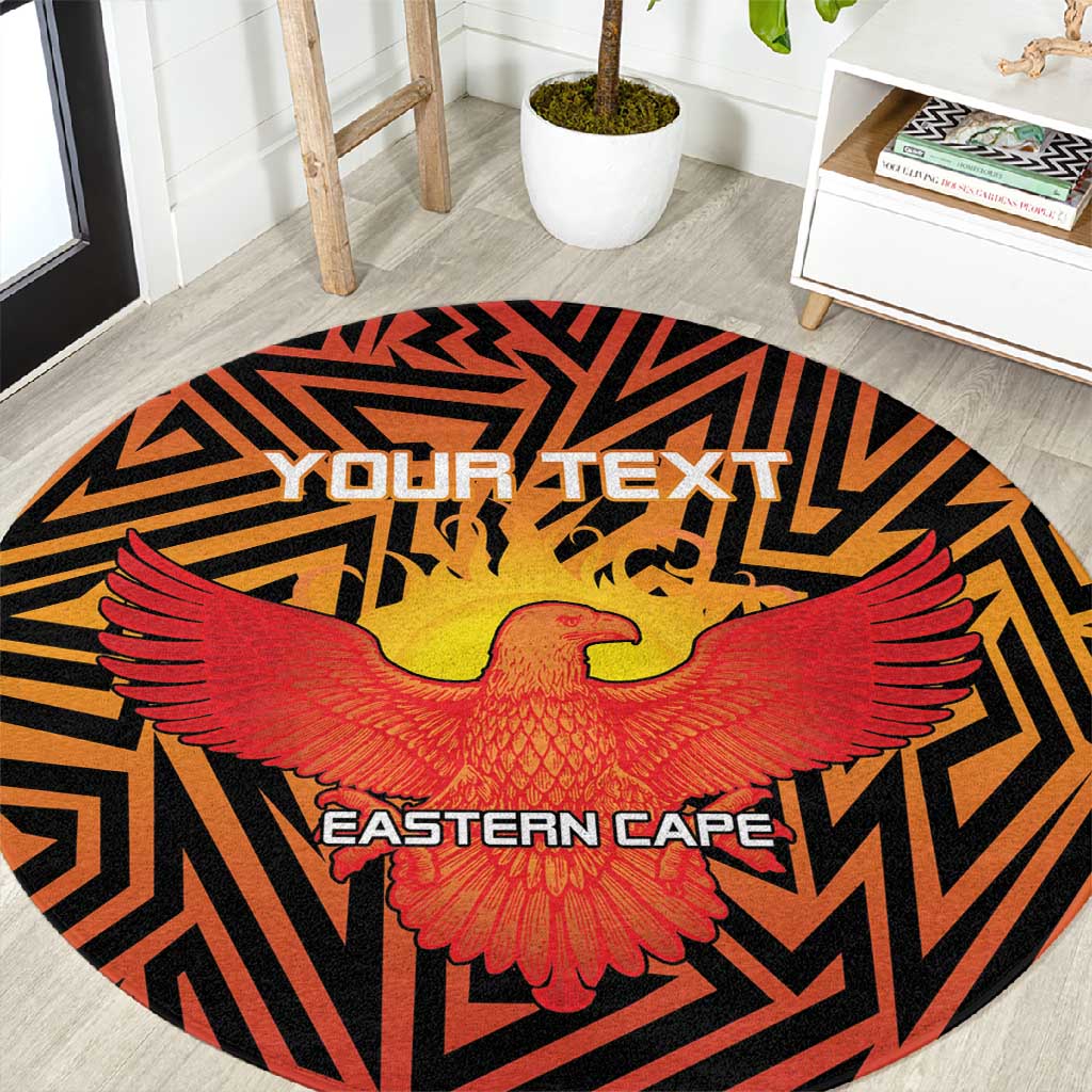 Custom Afro South Africa Cricket Round Carpet Eastern Cape - Go Sunrisers