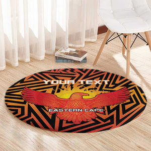 Custom Afro South Africa Cricket Round Carpet Eastern Cape - Go Sunrisers